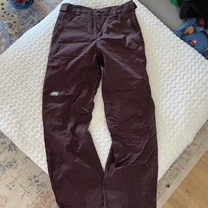 Helly Hansen Maroon Snowboarding Pants Large